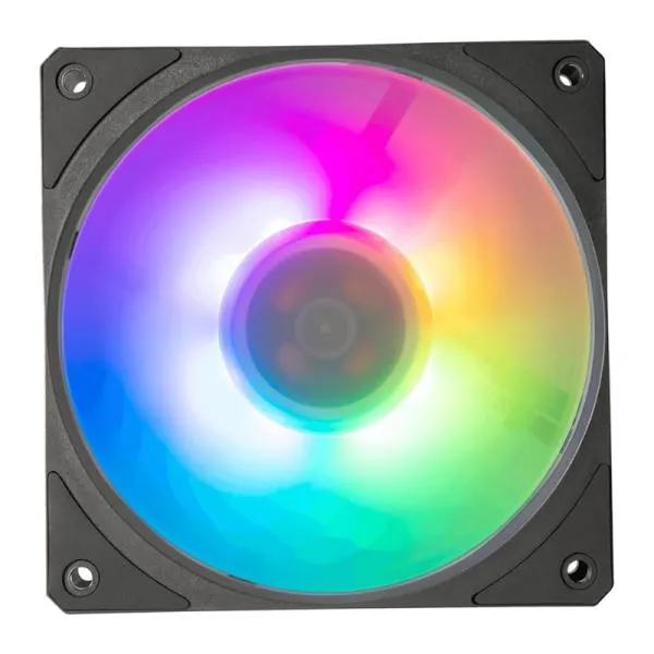 ABANICO RGB COOLER MASTER MOBIUS 120P ARG 1X12CM MFZ-M2DN-24NP2-R1 NEGRO