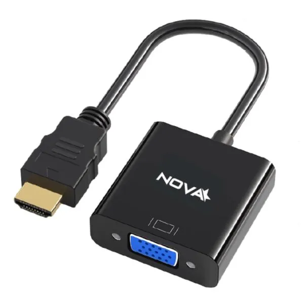 ADAPTADOR NOVA FAA321HV002C HDMI A VGA 0.15M NEGRO