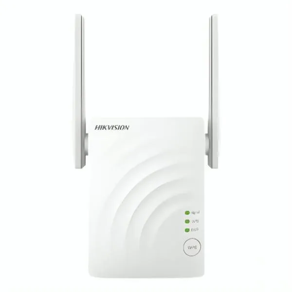 AMPLIFICADOR DE SEÑAL HIKVISION DS-3WRE12C(O-STD)/US (E) EXTENSOR WIFI 317200453 BLANCO