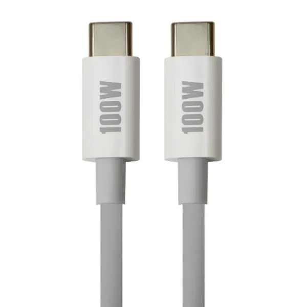 CABLE NOVA FAD30818002C USB-C A USB-C 3.1 100W 1.8M BLANCO