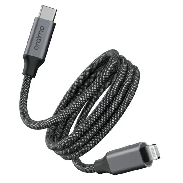 CABLE USB-C A LIGHTNING ORAIMO MAGCABLE 20W 1M OCD-710CL NEGRO