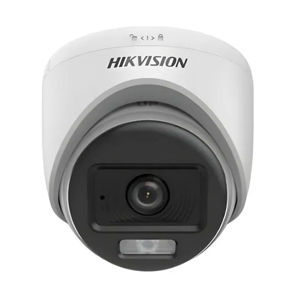 CAMARA DE SEGURIDAD HIKVISION DS-2CE70DF0T-LPFS(2.8MM) 2MP SMART HYBRID LIGHT COLORVU ALCANCE IR HASTA 20 M 327800634 BLANCO