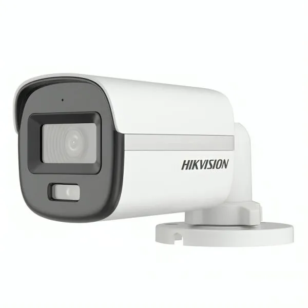 CAMARA MINI BULLET HIKVISION DS-2CE10DF0T-LPFS(2.8MM) 2 MP SMART HYBRID LIGHT CON COLORVU IR Y LUZ BLANCA HASTA 20 M 327800628 BLANCO