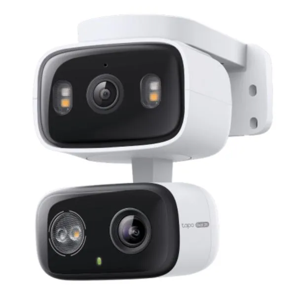 CAMARAS DOMO DUAL PAN/TILT TP LINK TAPO C246D(EU) 2K CMOS STARLIGHT 2.8 MM + 6 MM 12 M AUDIO BIDIRECCIONAL BLANCO