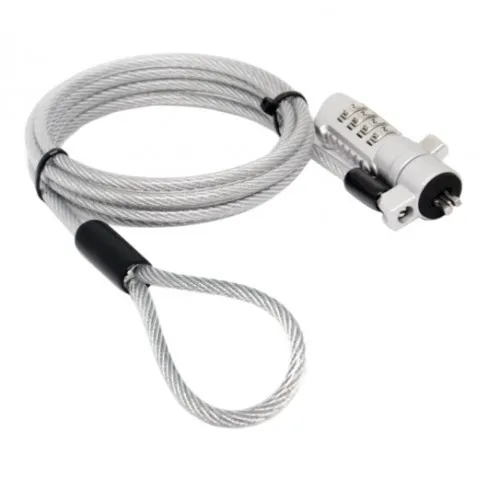 CANDADO DE SEGURIDAD UNNO TEKNO  PARA LAPTOP KL6010SV CON COMBINACION TIPO NOBLE