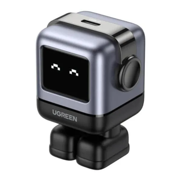CARGADOR UGREEN CD359 30W ROBOT NEXODE PD GAN USB-C CARGA RAPIDA 15550 NEGRO