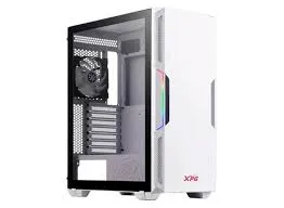 CASE GAMING XPG STARKER MID TOWER VENTILADORES 2 DE 120MM CON VIDRIO LATERAL STARKER-WHCWW BLANCO