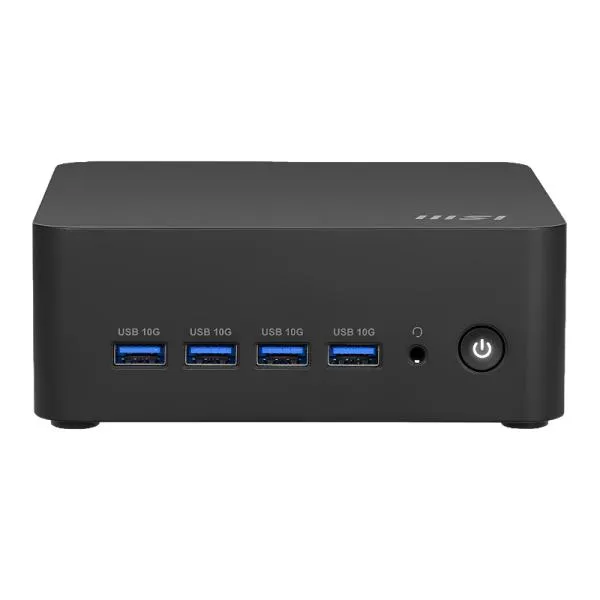 COMPUTADORA MSI CUBI Z AI 8M-024BUS MINI PC RYZEN 7 8845HS SIN RAM SIN SSD SIN SISTEMA OPERATIVO 936-B03231-024 NEGRO
