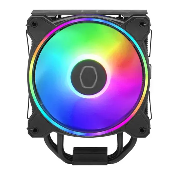 ENFRIAMIENTO DE AIRE RGB COOLER MASTER HYPER 212 HALO BLACK LGA1700/AM5 1X120MM PWM RR-S4KK-20PA-R1 NEGRO