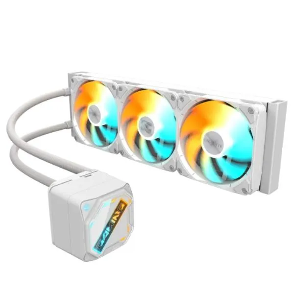 ENFRIAMIENTO LIQUIDO RGB GIGABYTE GAMING 360 ICE 3X120MM 360MM GP-GIGABYTE GME 360I BLANCO