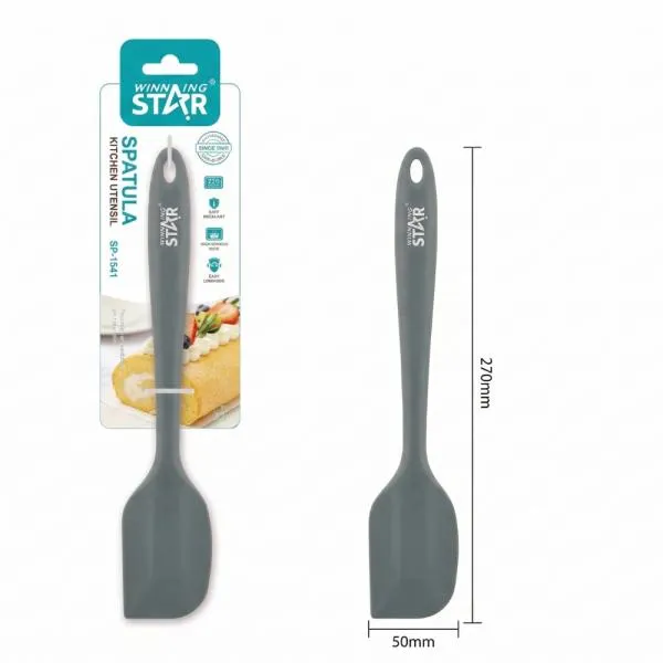 ESPATULA WINNING STAR ST-7561 SILICONA GD-1653-WST-38864 GRIS