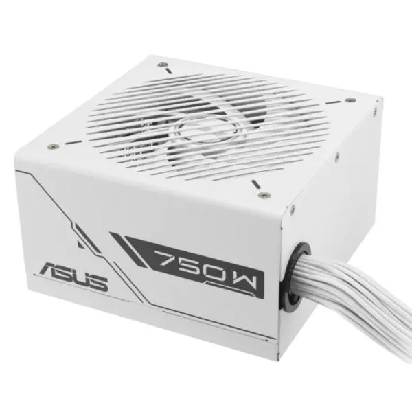 FUENTE DE PODER ASUS PRIME-750B-WHITE 750W 80 PLUS BRONZE NO MODULAR ATX 90YE00Y3-B0AA00 BLANCO