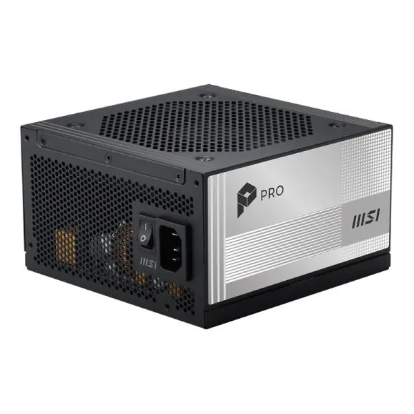FUENTE DE PODER MSI PRO A850PL PCIE5 850W 80 PLUS PLATINUM MODULAR ATX 306-7ZPLY12-HD8