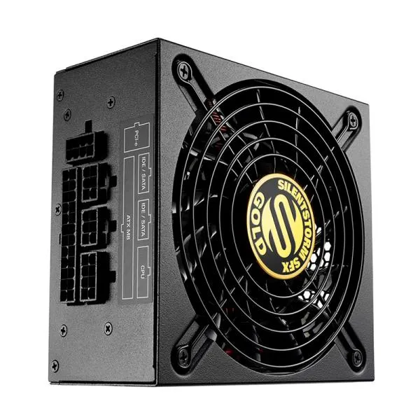 FUENTE DE PODER SHARKOON SILENT STORM SFX 500 GOLD 500W 80 PLUS GOLD SEMIMODULAR SFX 4044951016419 NEGRO