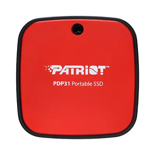 HD EXTERNO SOLIDO 1TB PATRIOT PDP31 USB-C 3.2 GEN 2 1000 MB/S PDP311TB23UCK NEGRO / ROJO
