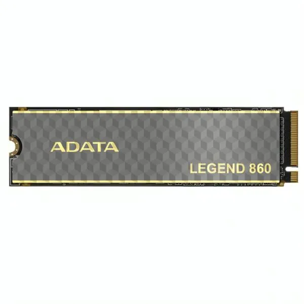 HD INTERNO SOLIDO 500GB ADATA LEGEND 860 M.2 2280 PCIE GEN4 X4 6000MB/S / 5000MB/S SLEG-860-500GCS NEGRO