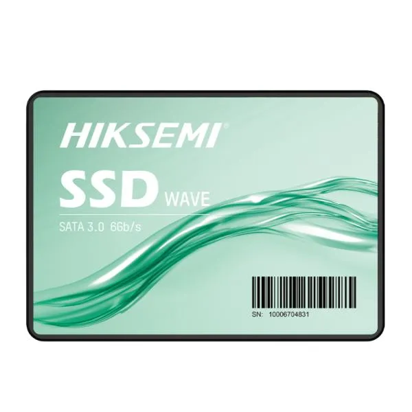 HD INTERNO SÓLIDO 512GB HIKSEMI WAVE(S) 2.5 PULG SATA III 530MB/S / 450MB/S HS-SSD-WAVE(S) 512G NEGRO