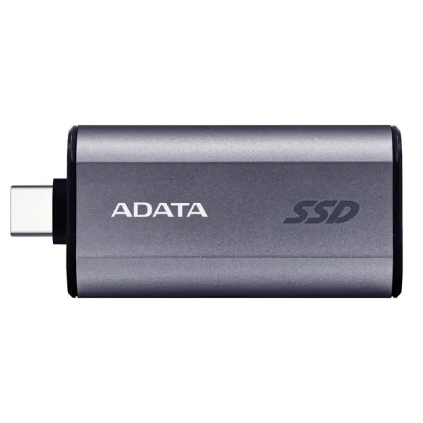 HD SOLIDO EXTERNO 1TB ADATA SC750 USB 3.2 GEN 2 TIPO C 1050 MB/S 1000 MB/S SC750-1000G-CCBK GRIS
