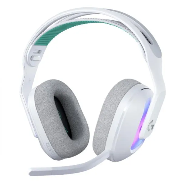 HEADSET GAMING LOGITECH G522 LIGHTSPEED INALAMBRICO BLUETOOTH / RECEPTOR 981-001549 BLANCO