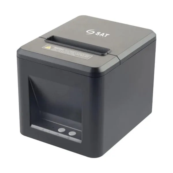 IMPRESORA PUNTO DE VENTA SAT AMERICA Q22UE TÉRMICA DIRECTA USB ETHERNET PAPEL 80 MM CORTADOR AUTOMÁTICO CONEXIÓN PARA GAVETA 4070030000375 NEGRO