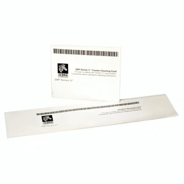 KIT DE LIMPIEZA ZEBRA PARA ZXP SERIE 1 TARJETAS 8 (4 MOTOR / 4 ALIMENTADOR) 1000 IMPRESIONES 105999-101