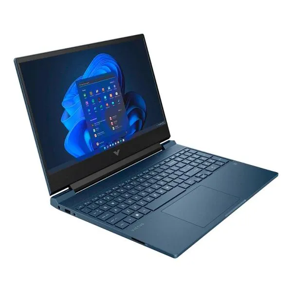 LAPTOP HP VICTUS 15-FA1093DX 15.6 PULGFULL HD 144HZ I5-13420H 8GB 512GB SSD T.V. NVIDIA GEFORCE RTX3050 6GB BLUE WIN 11-ENGLISH