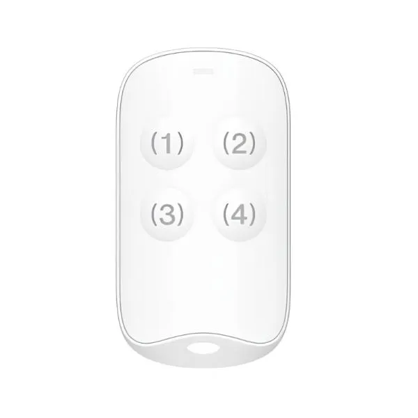 LLAVERO PARA ALARMA INALAMBRICO HIKVISION DS-PC2002-WBCKV(O-STD) 433MHZ APERTURA DE PUERTA/FRECUENCIA ANTIBLOQUEO/ALCANCE 500M 302402883 BLANCO