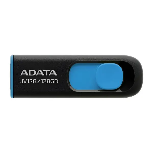 MEMORIA USB 128GB ADATA UV128 USB-A  3.2 GEN 1 AUV128-128G-RBE NEGRO / AZUL