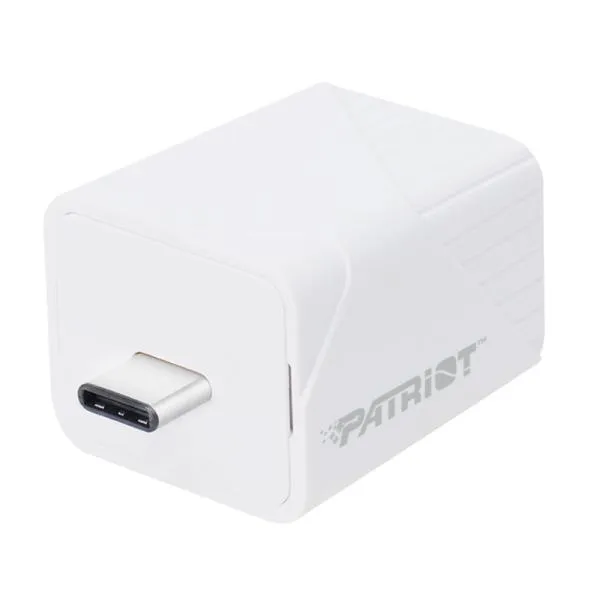 MEMORIA USB 256GB  PATRIOT ILUXE CUBE USB-C 3.2 GEN 1 PI256GCUW30C BLANCO