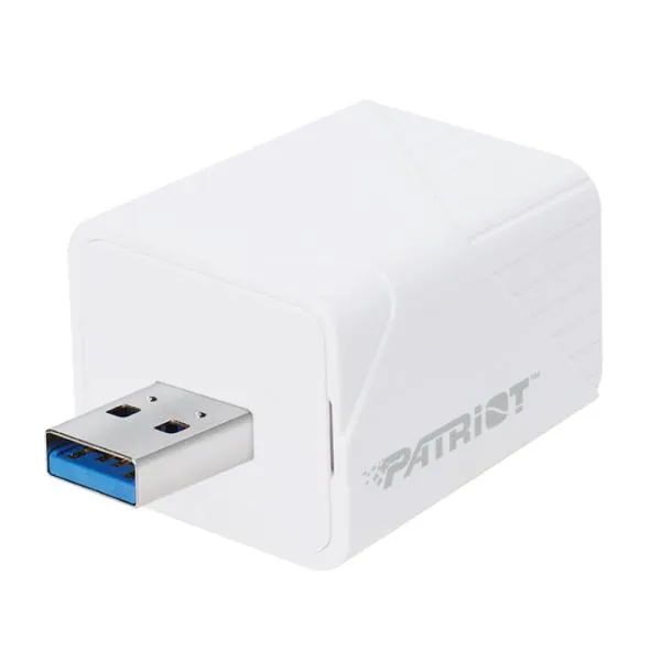 MEMORIA USB 512GB  PATRIOT ILUXE CUBE USB-A 3.2 GEN 1 PI512GCUW30A BLANCO