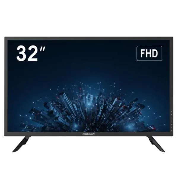 MONITOR HIKVISION DS-D5032F3-1V0S (E) 32 PULG PLANO 1920 X 1080 60 HZ TECNOLOGIA VA  VGA Y HDMI 317500440 NEGRO