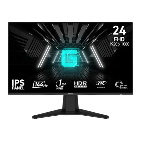 MONITOR MSI G242L E14 23.8 PULG PLANO 144HZ 1920 x 1080 HDMI Y DP 9S6-3BC61T-002