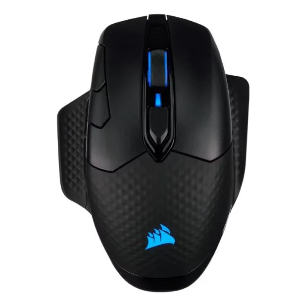 MOUSE GAMING RGB CORSAIR DARK CORE PRO SE INALÁMBRICO BLUETOOTH / 2.4 GHZ 18000 DPI CH-9315511-NA NEGRO