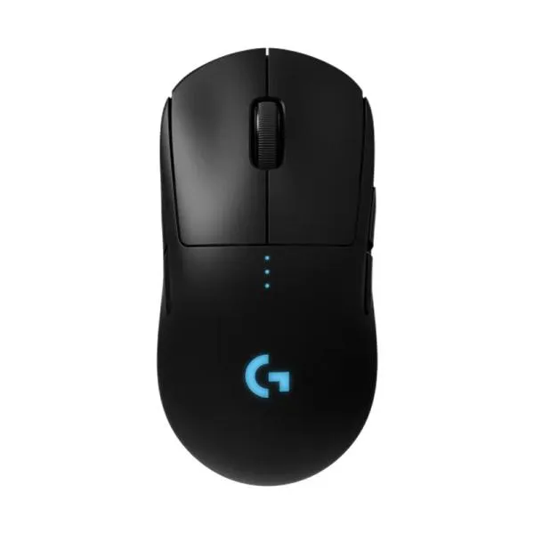 MOUSE GAMING RGB LOGITECH G PRO INALÁMBRICO 2.4 GHZ 25600 DPI 910-005271 NEGRO