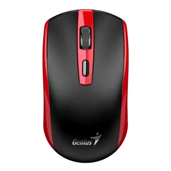 MOUSE GENIUS ECO-8150 INALAMBRICO (2.4GHZ / RECEPTOR) 1200DPI 31030045401 ROJO