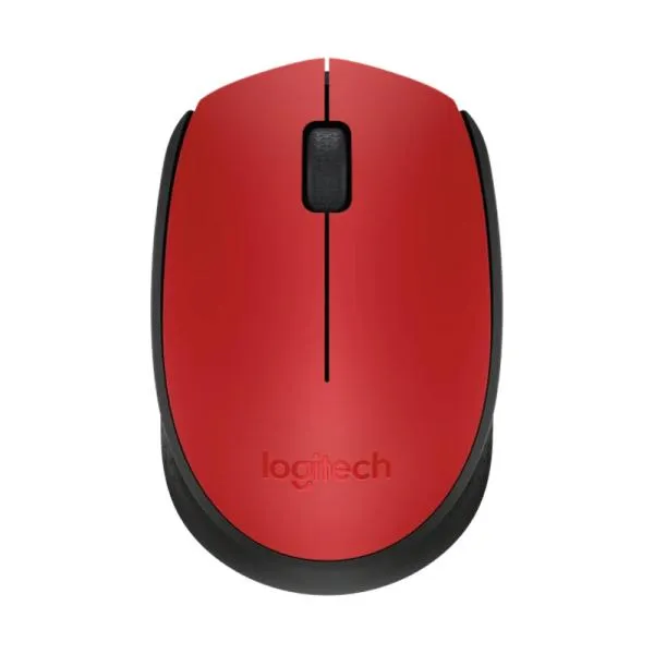 MOUSE LOGITECH M170 INALÁMBRICO 2.4 GHZ 1000 DPI 910-004941 ROJO