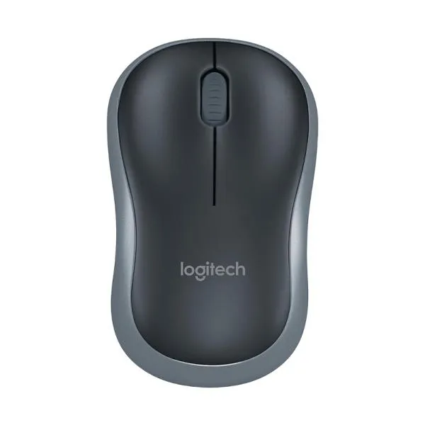MOUSE LOGITECH M185 INALÁMBRICO 2.4 GHZ 1000 DPI 910-002225 NEGRO / PLATEADO