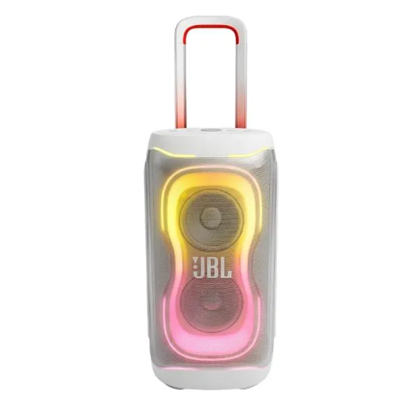 PARLANTE RGB JBL PARTYBOX 330 280W RMS BLUETOOTH USB-C AUX 3.5MM JBLPB330WHTAM BLANCO