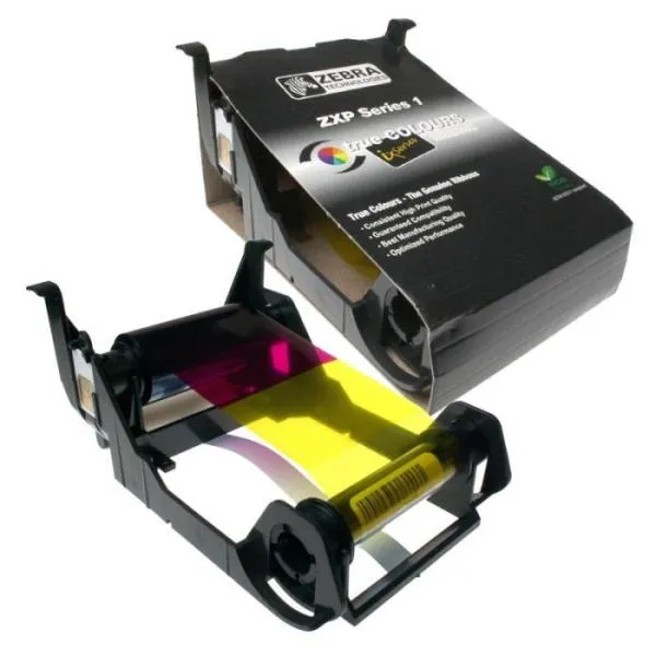 RIBBON ZEBRA LOAD-N-GO YMCKO ZC100 100 IMAGENES ZXP SERIES 1 800011-140