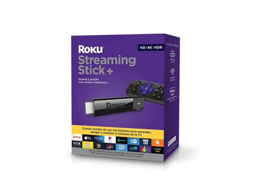 ROKU STEARMING STICK MEDIA PLAYER + WIRELESS REMOTE ROK-3810MX