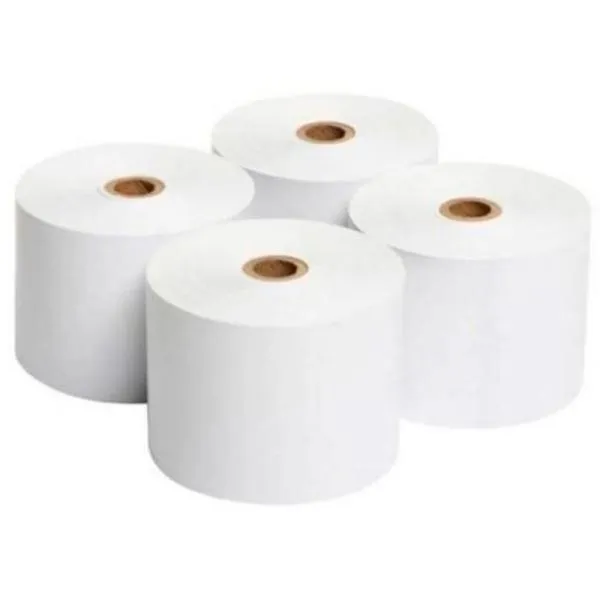 ROLLO CONTINUO TÉRMICO SAT AMERICA 80MM X 60MTS 48G NÚCLEO C60 X CAJA SATRT8060C60ON