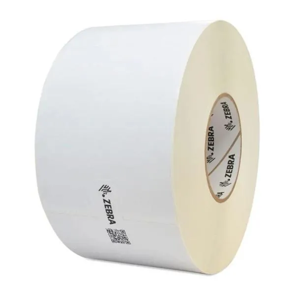 ROLLO ETIQUETAS ZEBRA PAPEL 2 PULG X 1 PULG NUCLEO 3 PULG TRANSFERENCIA TERMICA Z-PERFORM 1500T 3 EN FILA 10040541