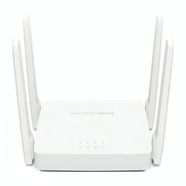ROUTER MERCUSYS AC10 BAND 2.4/5 GHZ 1200 MBPS WIFI 5 PUERTOS WAN / LAN BLANCO