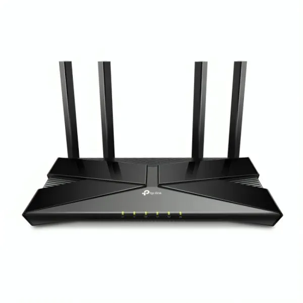 ROUTER TP LINK EX511(US1) 2.4 GHZ 5 GHZ AX3000 WI FI 6 DUAL BAND GIGABIT MESH PUERTOS LAN / WAN NEGRO