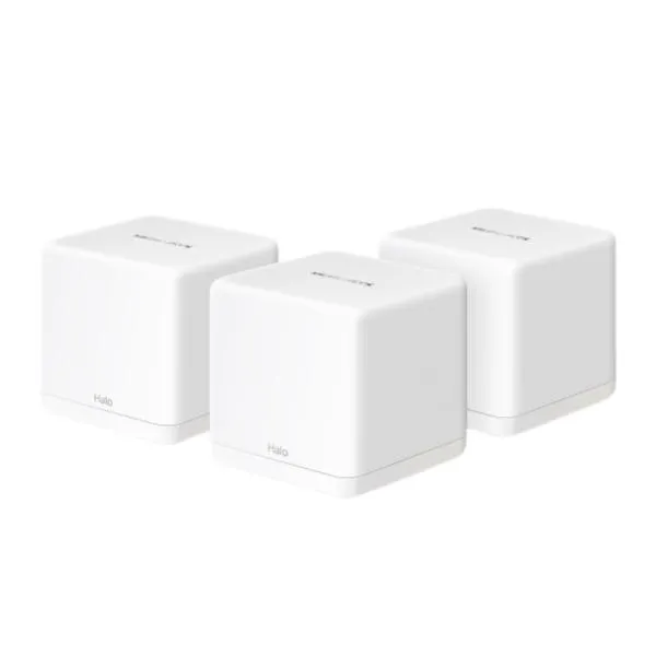 SISTEMA WIFI MERCUSYS DECO HALO H60X(3-PACK)(EU) AX1500 MESH DUAL BAND 300 MBPS 2.4 GHZ BLANCO