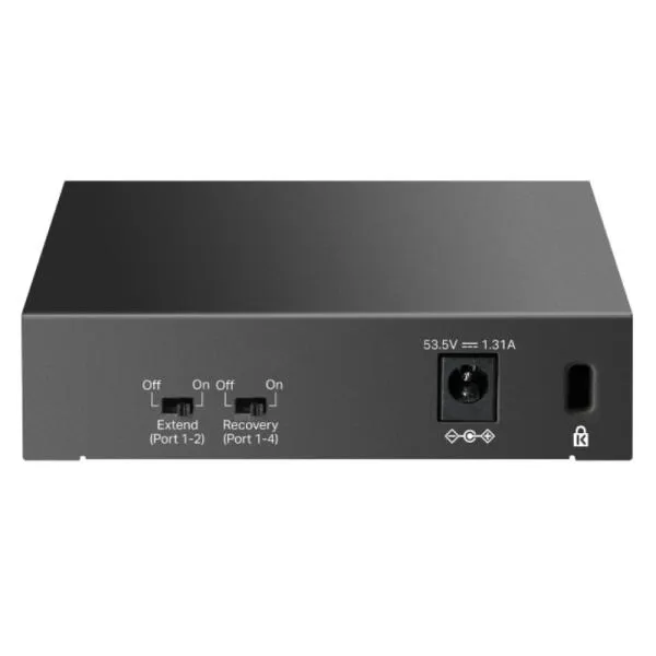 SWITCH TP LINK LS105GP 4 POE+ + 1 RJ45 GIGABIT 10/100/1000 MBPS NO ADMINISTRABLE