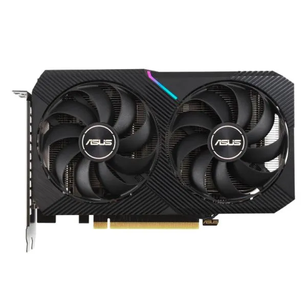 TARJETA DE VIDEO ASUS DUAL GEFORCE RTX 3060 V2 OC EDITON 12GB GDDR6 1807 MHZ DUAL RTX3060-O12G NEGRO