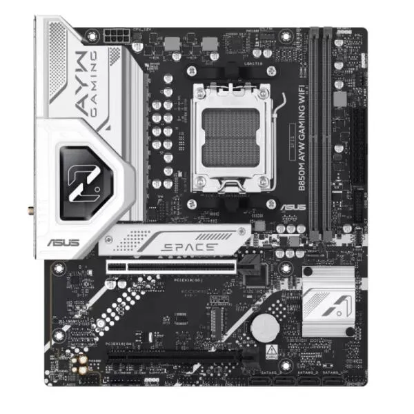Tarjeta Madre ASUS B850M AYW GAMING - AM5 - DDR5 - mATX - PCIe 4.0