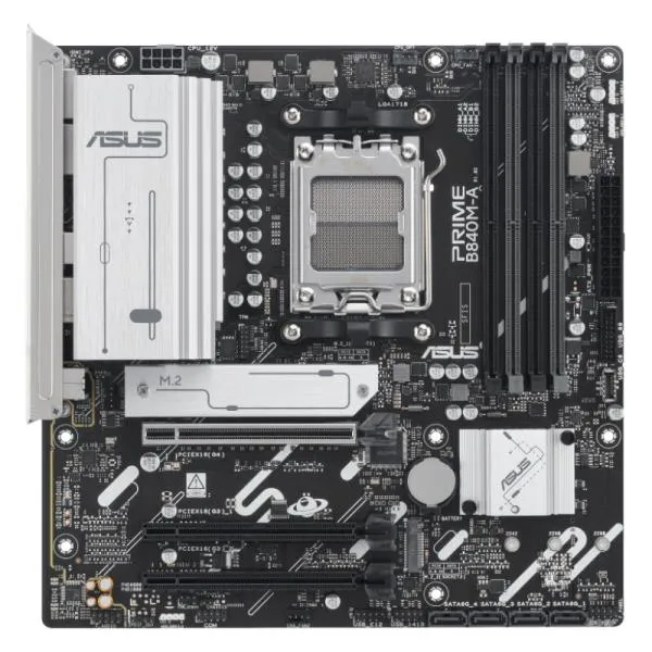 Tarjeta Madre ASUS PRIME B840M-A - AM5 - DDR5 - mATX - PCIe 4.0
