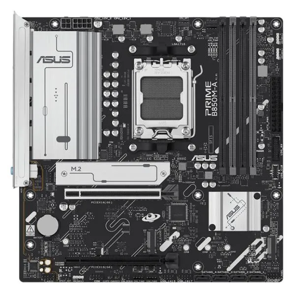 Tarjeta Madre ASUS PRIME B850M-A - AM5 - DDR5 - mATX - PCIe 4.0